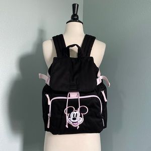NWOT Vera Bradley Black & Pink Disney Mickey Mouse Full-Size Backpack
